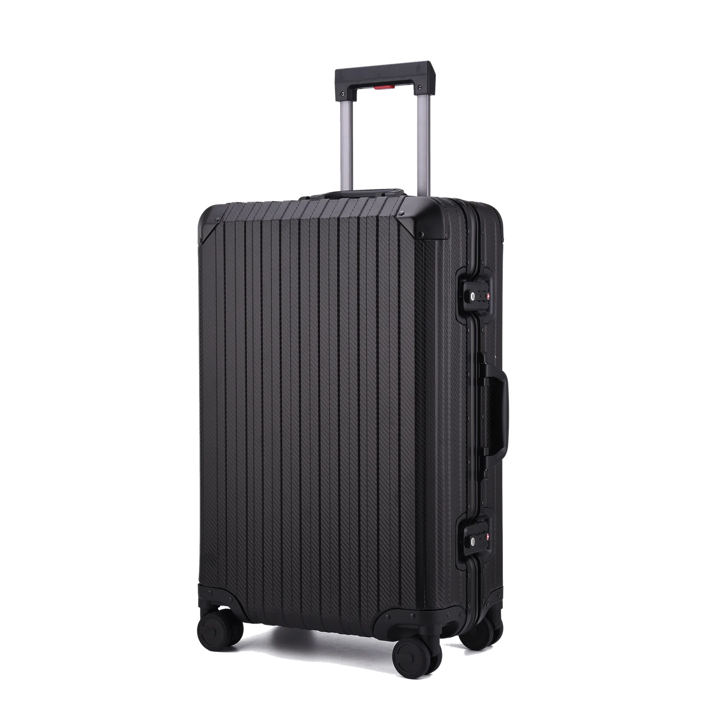 TREK ALUMINUM SUITCASE BLACK